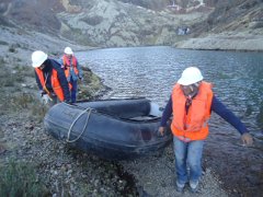 Levantamiento Batimétrico Monohaz de Laguna Suitococha - Puno 2014